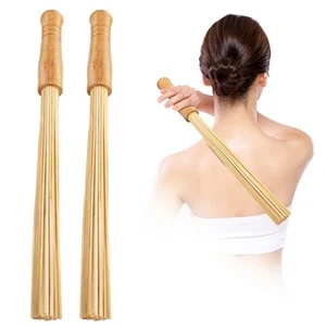 2PCS Bamboo Massage Sticks,Bamboo Therapy Massage Body Tool for Relax Muscles... - Picture 1 of 6