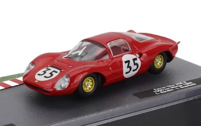 MODELLINO AUTO STATICO FERRARI DINO 206 COUPE 1000KM MONZA 1966 BANDINI 1:43 - Immagine 1 di 4