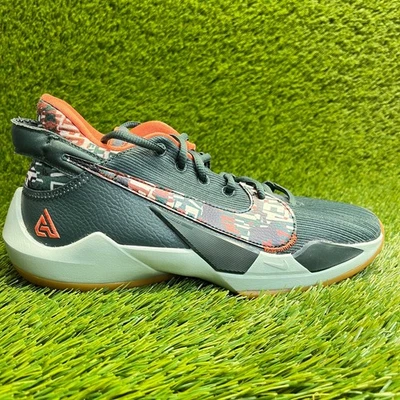 Nike Zoom Freak 2 Niños Talla 7Y Verde Naranja Atlético Zapatos de Baloncesto Tenis Foto 1 de 4
