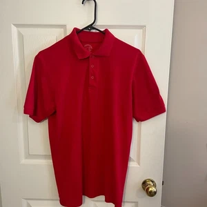 Boy's Red Polo School Uniform Shirt Size: XL/18 Premium Quantity [Pre Owned] - Picture 1 of 3