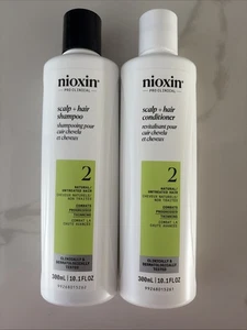 Nioxin System 2 Shampoo + Conditioner Duo 10.1oz Each – NEW - Picture 1 of 1
