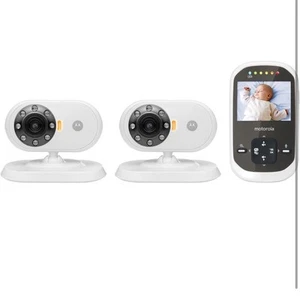 Motorola MBP-25PU 2,4 Zoll Babyphone mit 2 Kameras Set - Bild 1 von 9