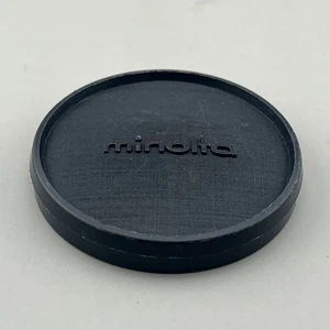 Minolta 57mm Push On Front Lens Cap for 55mm Front Rokkor GENUINE OEM Japan - Picture 1 of 8