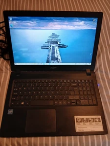 acer aspire a315-31 laptop 15.6" Intel 4gb ram 1tb hd Win 10 wifi HDMI (MINT) - Picture 1 of 13