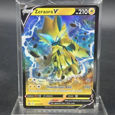 Zeraora V SWSH263 SWSH: Sword & Shield Promo Cards Holo - Image 1 of 2