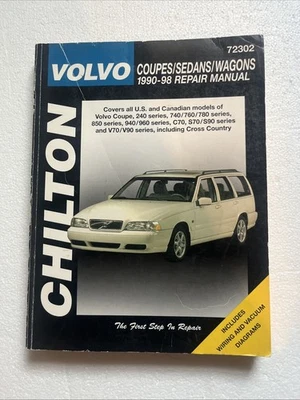 Volvo 240 740 760 780 850 1990-1998 Shop Service Repair Manual Wiring Diagrams - Image 1 of 3