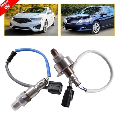 Sensor de oxígeno arriba+abajo 2 piezas para Honda Accord 2,4 L L4 2013 2014 2015 2016 2017 Foto 1 de 4