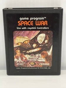 Space War (Atari 2600, 1978) Video Game Cartridge Manual Tested Cleaned CX2604 - Picture 1 of 7