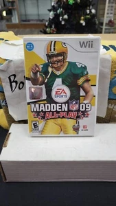 MADDEN NFL 09 ALL-PLAY FOOTBALL 2009 NINTENDO WII VIDEO GAME IN BOX NO MANUAL - Picture 1 of 5