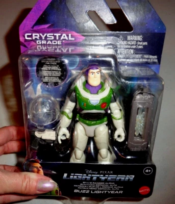 Mattel Disney Pixar Buzz Lightyear Crystal Grade Space Ranger Alpha Nuevo en caja Foto 1 de 3