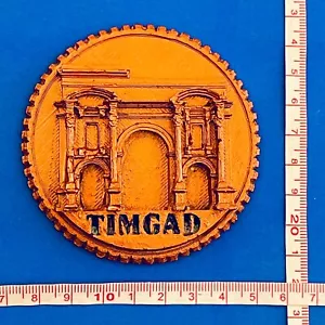 ARGELIA / ARCO DE TRAJANO / TIMGAD / IMÁN NEVERA RESINA / RECUERDO - Imagen 1 de 4