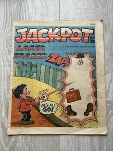 JACKPOT Comic No #37 12th January 1980 Vintage IPC Magazines Bronze Age - Bild 1 von 2