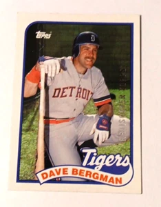 2017 Topps Rediscover Topps Buybacks Silver 1989 #631, Dave Bergman - Picture 1 of 2