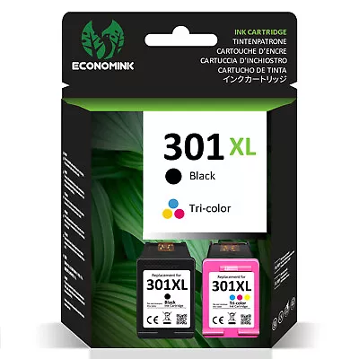 Drucker Patronen für HP 301 XL OfficeJet 1010 2544 2620 4630 4632 2622 4634 4636 - Bild 1 von 4