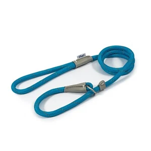Ancol Viva Rope Slip Reflective Blue Puppy Dog Lead 1.2mx10mm - Picture 1 of 2