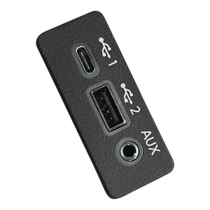 For 2020-2022 Sentra 2019-2022 Altim USB Port and Type C Aux Jack-Audio Black  - Bild 1 von 7
