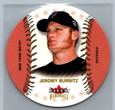 Jeromy Burnitz 2003 Fleer Hardball EDICIÓN DORADA Béisbol #53 Mets de Nueva York Foto 1 de 2