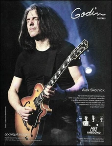 Guitarra semiacústica Alex Skolnick Godin Montreal Premiere impresión publicitaria - Imagen 1 de 3