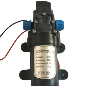 Micro Diaphragm pump 0142YB 24V 60W Self-Priming pump Spray pump 0.8MPa 5L/min - Picture 1 of 8
