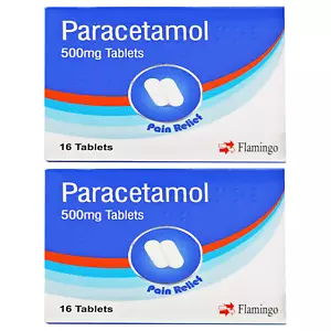 Paracetamol 500mg - Effective Relief of Pain - 32 Tablets - Brand May Vary - Picture 1 of 1