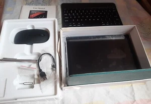 10 inch Android Tablet, 8GB RAM 128GB ROM | + Keyboard, Android 12, 5G wifi, 1tb - Picture 1 of 12