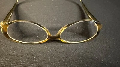 Vera Wang Glasses V117 Brown Cat Eye 50[]15-130 VGC! - Image 1 of 4