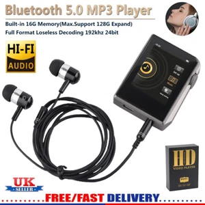 16GB Bluetooth MP3 Lossless Hifi Music Player Portable Sport Audio Recorder - Picture 1 of 12