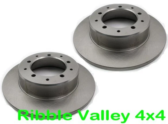 LAND ROVER DEFENDER & DISCOVERY 1 REAR BRAKE DISCS PAIR BRAKE DISC LR017953 X2 - Изображение 1 из 1