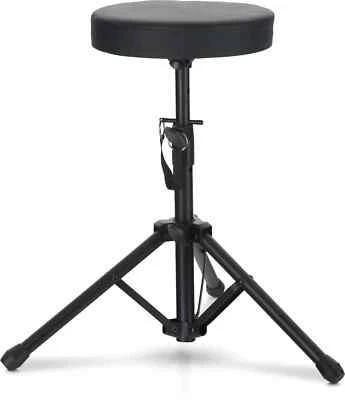 MCGREY Sgabello universale portatile treppiede nero musicista pieghevole sgabello multiuso viaggio