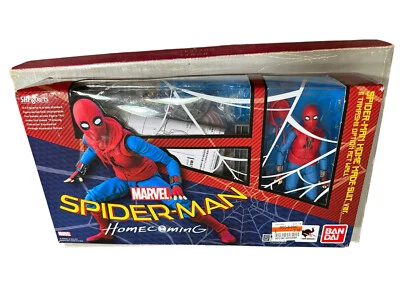 Spider-Man Homecoming S.H. Disfraz Casero Figuarts Spider-Man Usado Foto 1 de 4