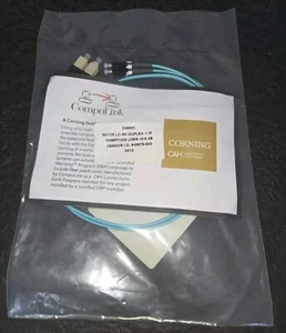 Corning Compulink 50/125 LC SC Duplex 1 m Insertion Loss 0.5 dB - Photo 1/2