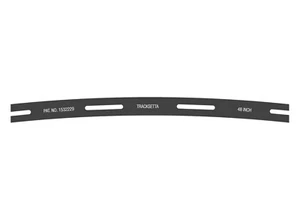 Plantilla de colocación de pistas Tracksetta curva 48"/1219 mm radio OO/HO - Imagen 1 de 1