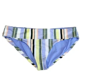 prAna Marta Bikini Bottom Morning Glory Stripe Size XL Summer Swim Pool Beach - Picture 1 of 8