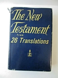 The New Testament from 26 Translations Curtin Vaughan Zondervan 1967 HC book - Picture 1 of 5