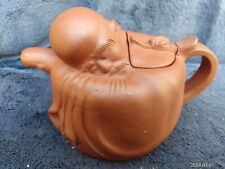 Vintage Antique (GOOD CONDITION) Chinese Signed Yixing Clay Buddha Teapot