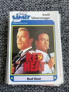 Red Heat Disney Limit Arnold Schwarzenegger German Magazine Trading Card - Bild 1 von 1