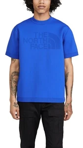 The North Face Black Series Engineered Knit T-Shirt | Unisex Size Medium | Blue - Picture 1 of 5