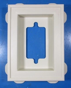 Mid-America Plastic Recess Mini Mount Color No. 012 Dark Almond - Picture 1 of 4