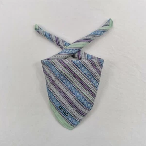 Vintage 90s Burberry Handkerchief Neckerchief Floral Square Bandana Square Scarf - Picture 1 of 4