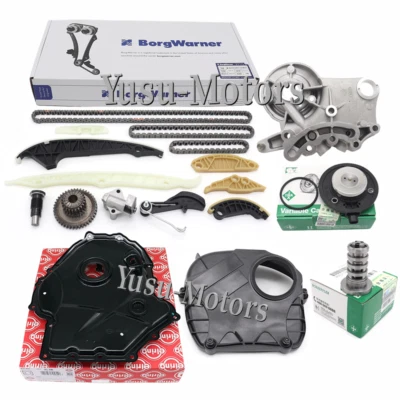 19x BorgWarner Timing Chain Kit OEM For VW Golf Audi A5 EA888 1.8T 2.0T Upgraded - Imagem 1 de 4