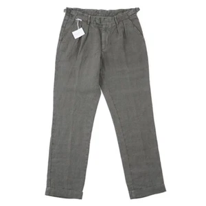 04651/A Trip in a Bag S/S 2025 Garment-Dyed Side Buckle Leinenhose M 32 Neu mit Etikett - Bild 1 von 8
