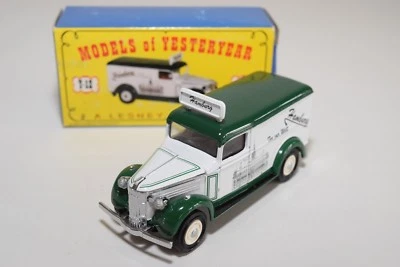 # MATCHBOX YESTERYEAR Y-12 Y12 1937 GMC VAN HAMBURG GERMANY MINT BOXED RARO - Immagine 1 di 4