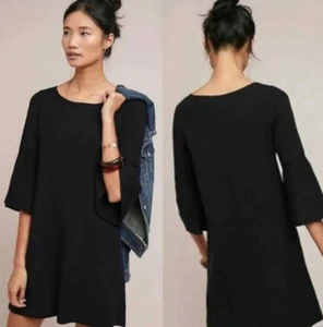 ANTHROPOLOGIE NWT $118 Moth Chester Bell Sleeve Sweater Dress Size Small - Picture 1 of 7