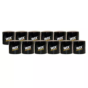 WIX Set of 12 Engine Oil Filters for Chrysler Dodge Jeep Mitsubishi Ram - Picture 1 of 1