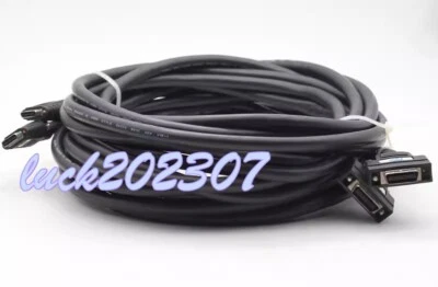 1PC used CEI Camera Link Data cable sdr26 to mdr26 large/small ports 5 m #YY - Image 1 of 4