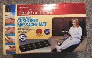 SunBeam SBH1611 Supreme Touch Cushioned Massager Mat - EUC - Picture 1 of 2