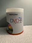 Memorex DVD+R 16X 4.7 Go 120 min - 100-Pack Spindle Brand New Sealed Blank