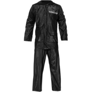 Thor Men's Black Rain Suit Rainsuit for Motocross Pit Crew / Race Team / Camping - Bild 1 von 2