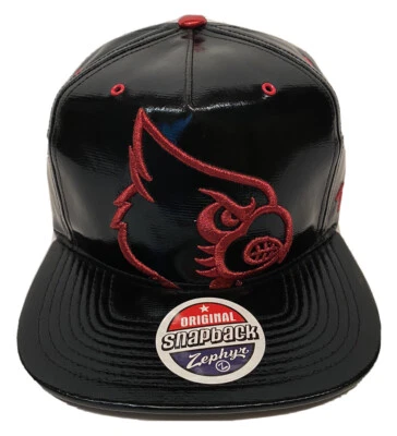 Zephyr NCAA Louisville Cardinals "Colección Gridiron" 5 paneles cierre a presión plano nuevo con etiquetas Foto 1 de 4