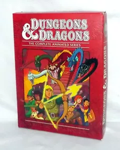 Dungeons & Dragons, Complete Animated Series (DVD, 2006, 5-Disc) inc handbook - Picture 1 of 9